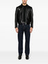 logo-patch slim-leg jeans